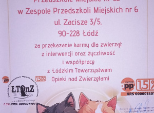 Zbiórka karmy