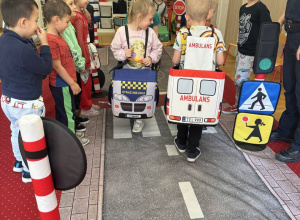 "Autochodzik" - zajęcia ze Strażą Miejską