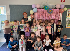 Spotkanie z autorką dziecięcej literatury- panią Anną Bobrowicz