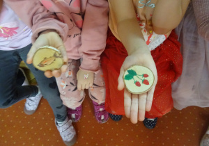 Prace wykonane przez dzieci.