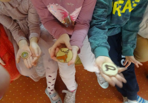 Prace wykonane przez dzieci.