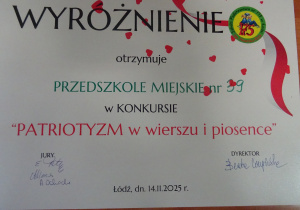 Zdjęcie wyróżnienia.