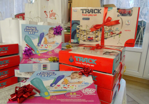 Prezenty dla dzieci.