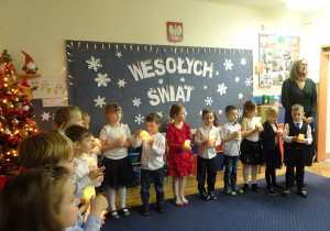 Pani Dyrektor podczas występu.