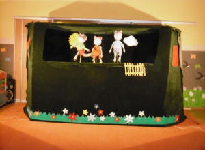 "Trzy świnki" - teatrzyk