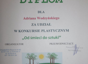 "Od śmieci do sztuki"