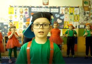 Juniorzy podczas występów z okazji Dnia Mamy i Taty