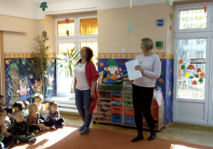 podziękowanie dla cioci Moniki za przygotowanie konkursu "W kasztankowym mieście wszystko jest z kasztana"