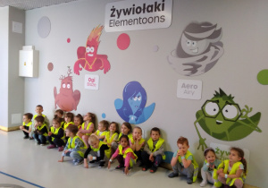 Smyki - zdjęcie grupowe na tle pięciu żywiołów