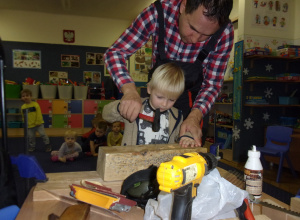 Stolarz w naszym przedszkolu