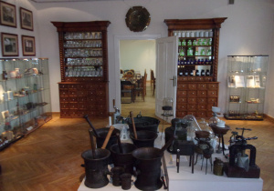 pomieszczenia Muzeum Farmacji