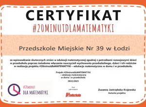 20 minut dla matematyki i MY