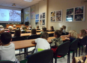 Żaczki w Muzeum Geologicznym