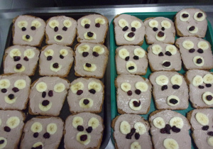 "misiowe kanapeczki"