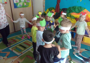 taniec w małych kółeczkach