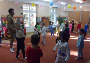 Juniorzy na Capoeira w piżamach