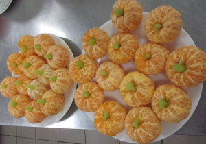 dynie z pomarańczy i kiwi
