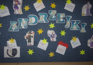 dekoracja z okazji Andrzejek