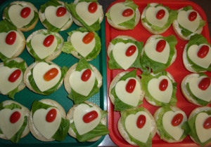 walentynkowe kanapeczki