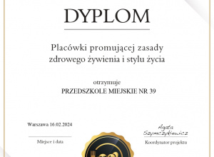 Projekt Zdrowe dzieci