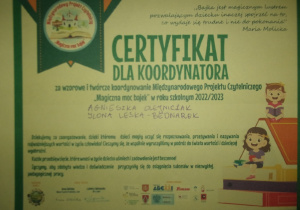 certyfikat koordynatora
