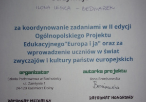 certyfikat koordynatora