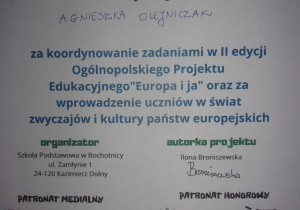certyfikat koordynatora