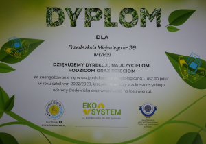 Dyplom "Tusz do paki"