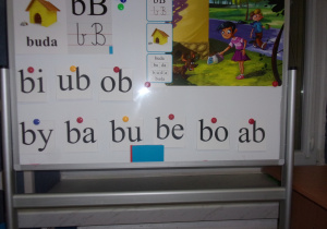 przenośna tablica magnetyczna suchościeralna dla grupy Juniorzy